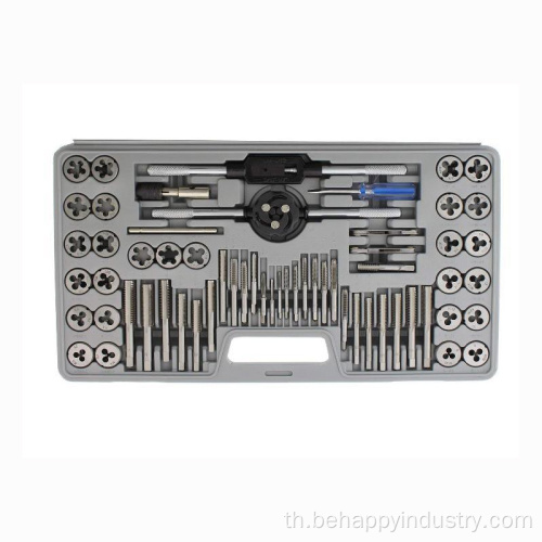 Tap and Die Rethread Set 60 ชิ้นชุด Rethreading Kit